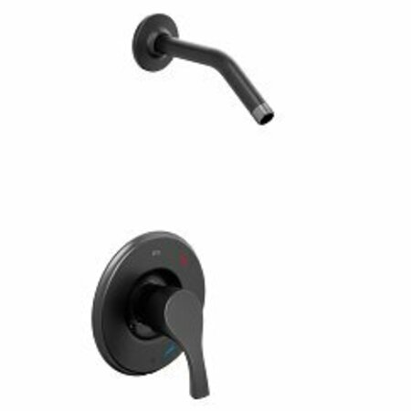 MOEN Ash Shower Only Cycling Trim in Matte Black T58912NHBL